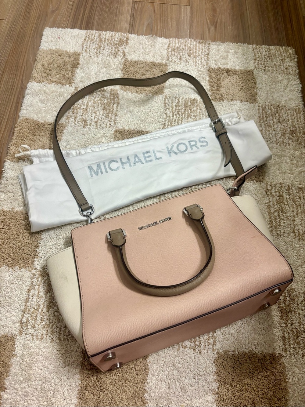 Michael Kors Two-Toned Handbag